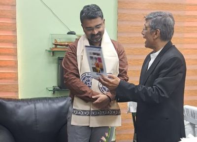 Campus Visited by Important Persons